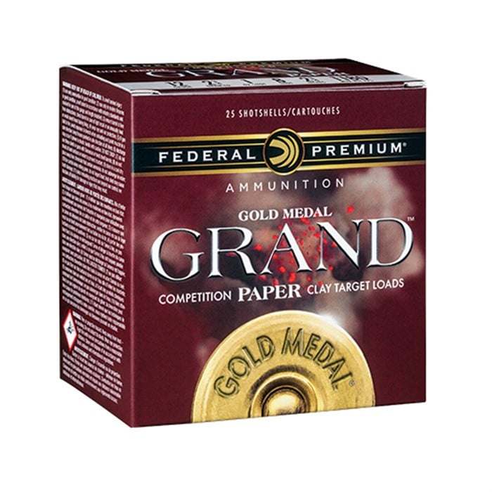 FEDERAL - GOLD MEDAL GRAND PAPER 12 GAUGE 2-3/4&quot; AMMO